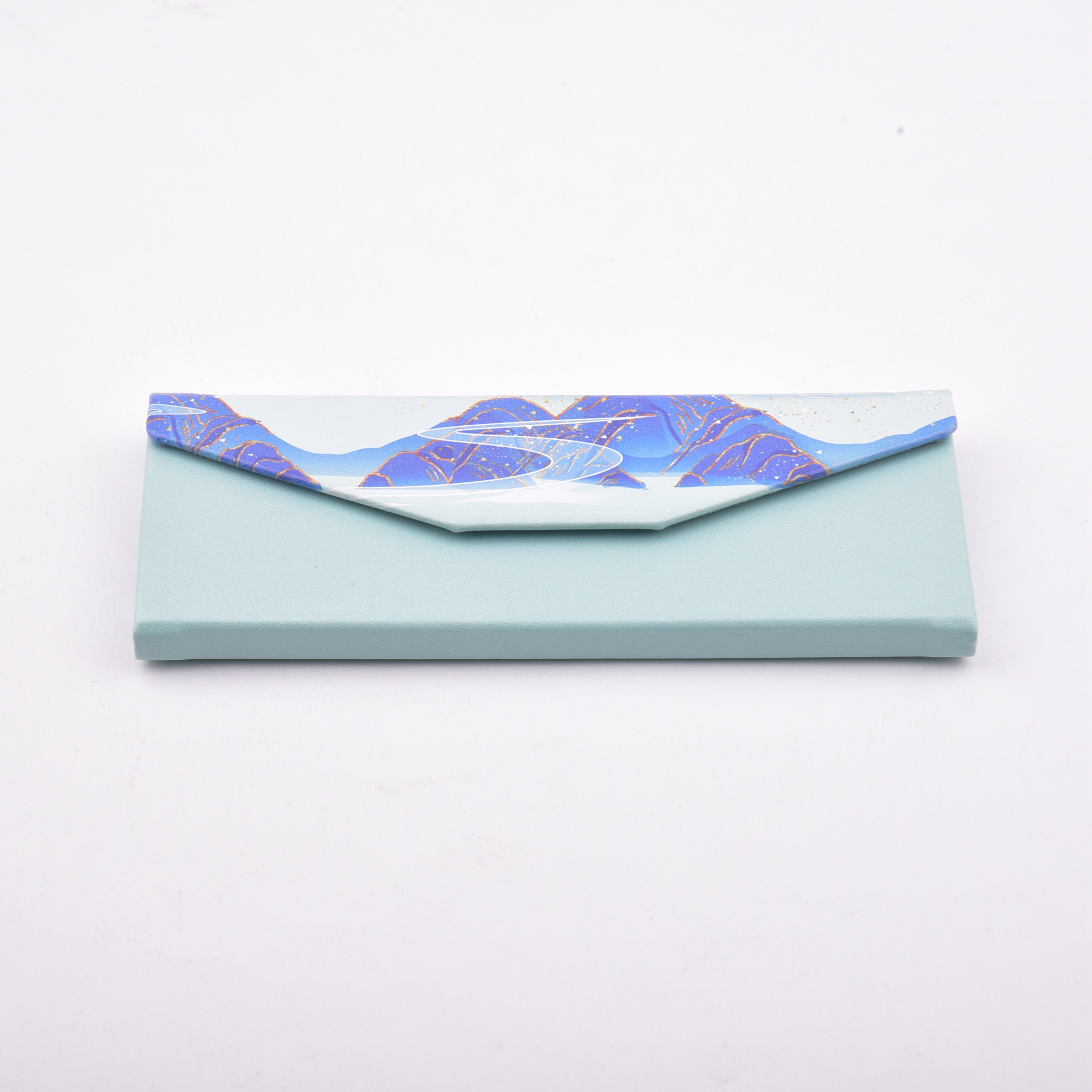 Estuche de gafas de sol de cuero Pu de marca al por mayor personalizado