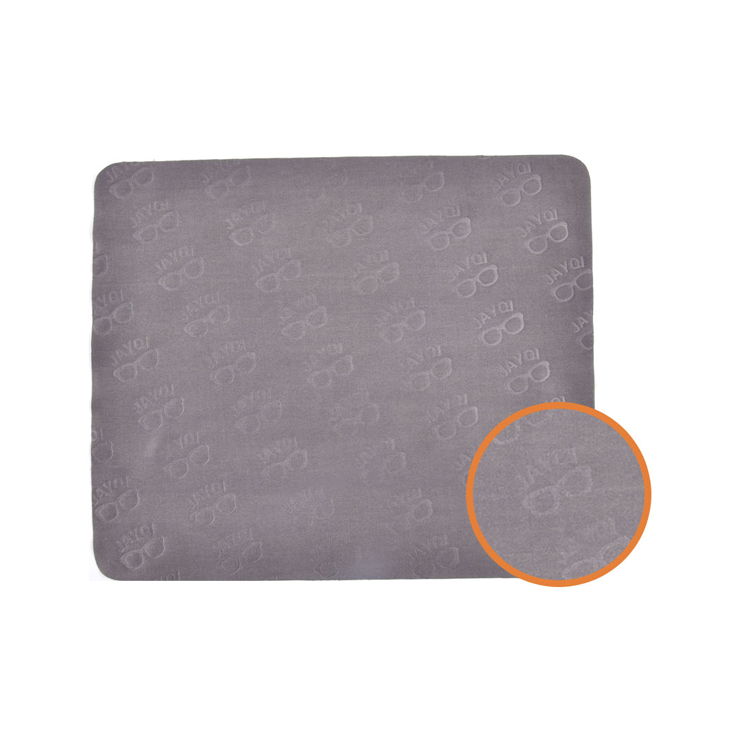  Paño de limpieza de gafas de microfibra con logotipo personalizado de alta calidad al por mayor de fábrica