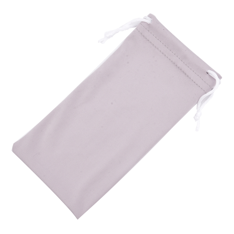 Bolsa de gafas de sol de microfibra suave