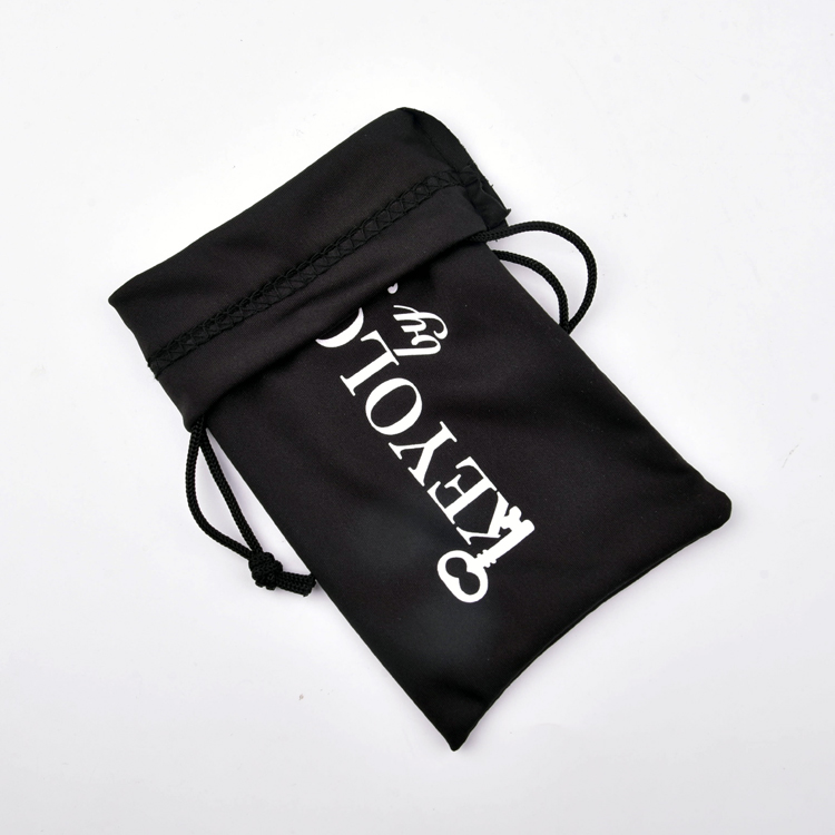 Funda gruesa de microfibra para gafas de sol de gran tamaño con logotipo personalizado
