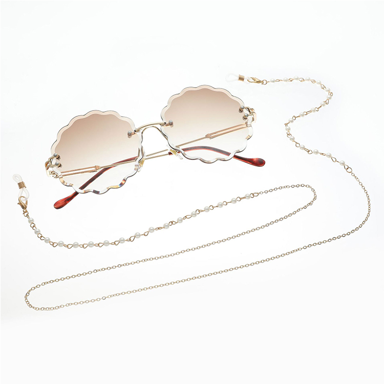 Cadena de gafas de moda 2022 para mujer, cadenas y cordones de Metal para gafas