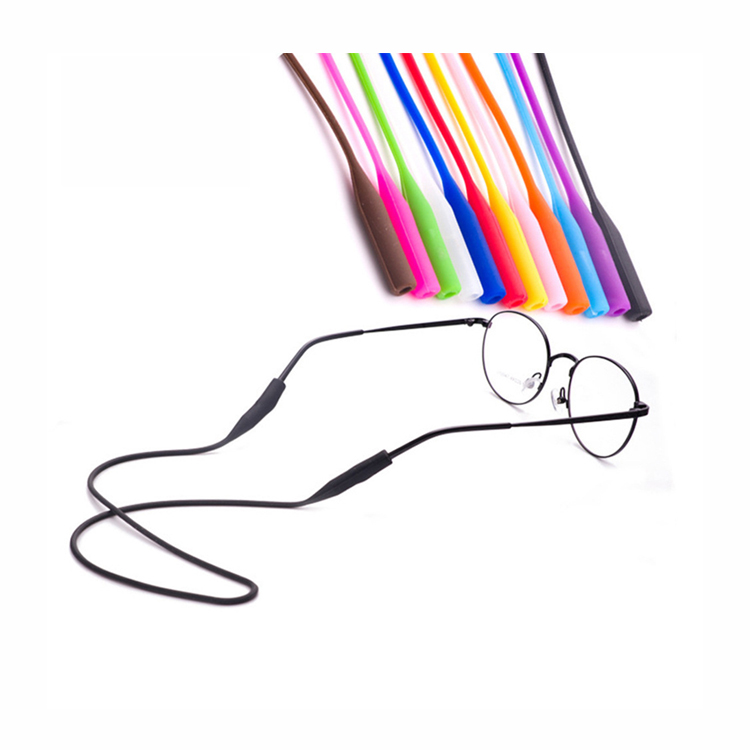 Correas de silicona para anteojos Cadenas y cordones para anteojos