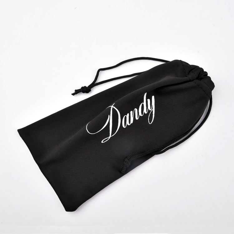 Bolsa de microfibra para gafas de sol gris de microfibra impresa personalizada