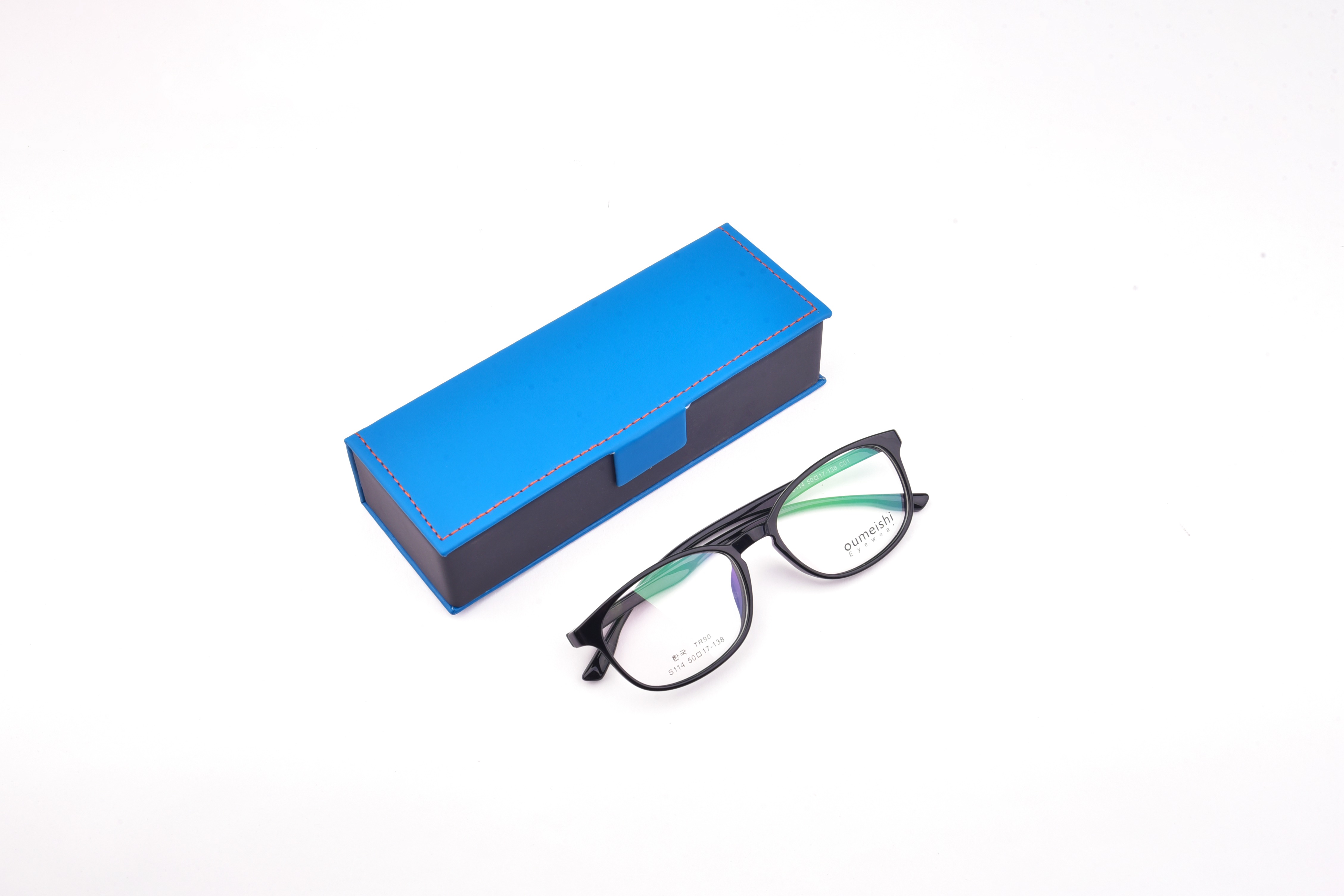Caja de gafas plegable de alta calidad Estuche de gafas de viaje