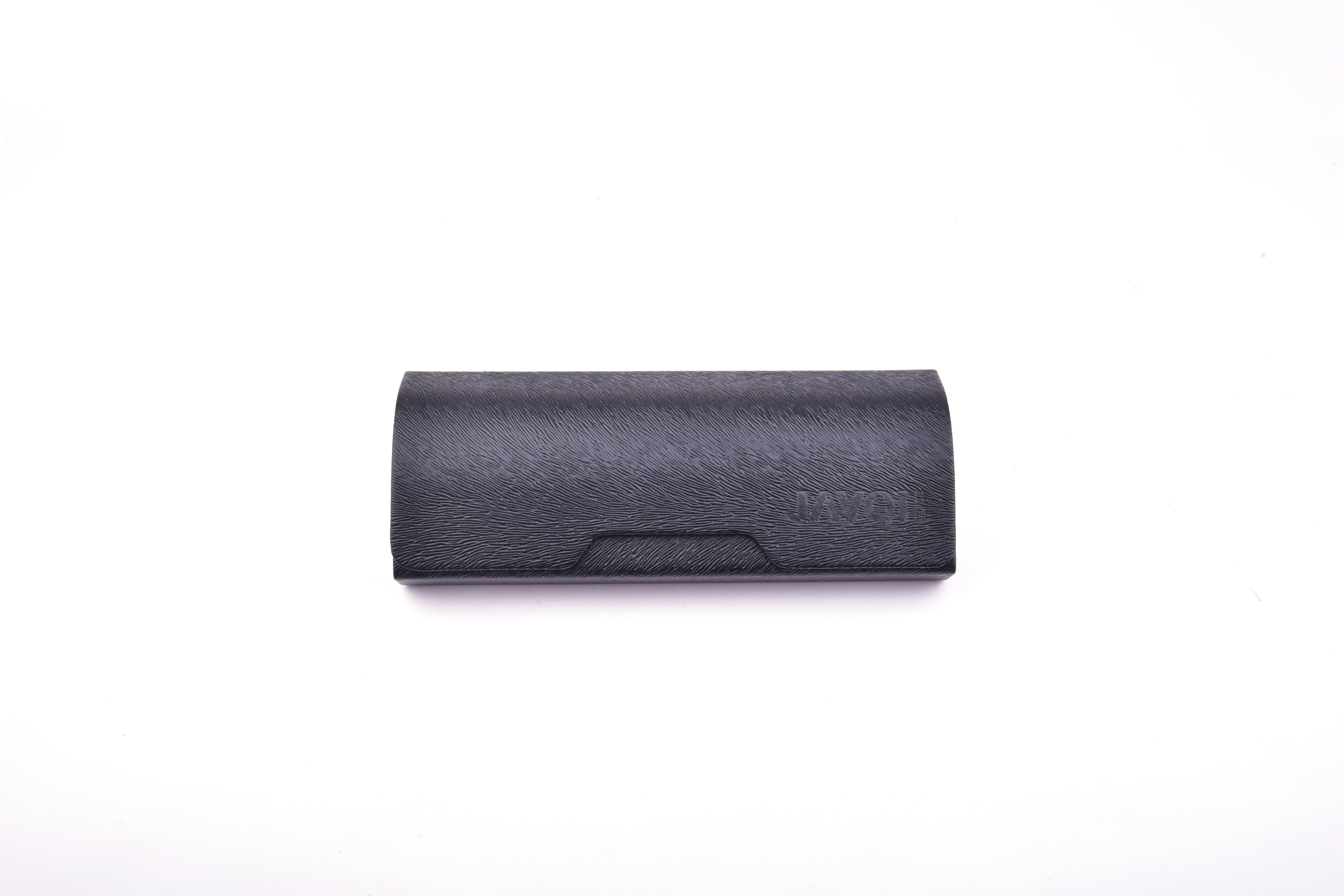 Estuche para anteojos perforados de cuero artificial 