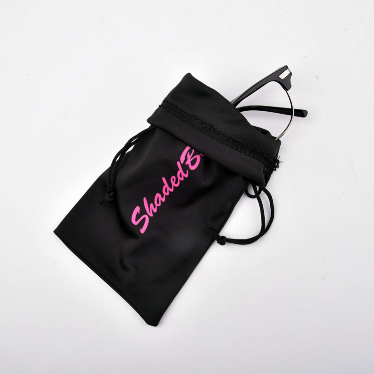 Personalice la bolsa de gafas impresas Bolsa de microfibra suave