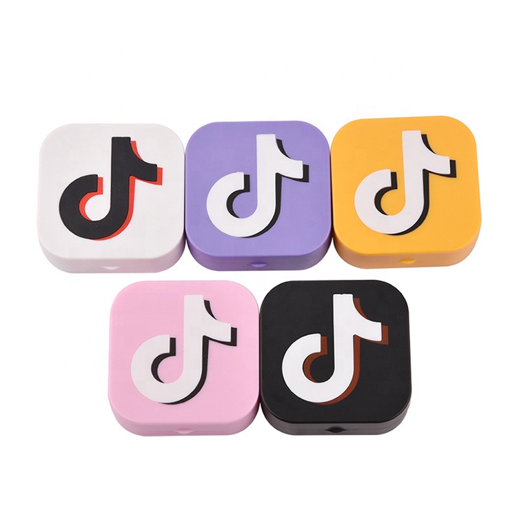 Estuche para lentes de contacto Tiktok Fashion Cute