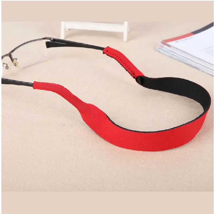 Diseñador personalizado Gafas elásticas Correa Gafas de colores Cadenas y cordones